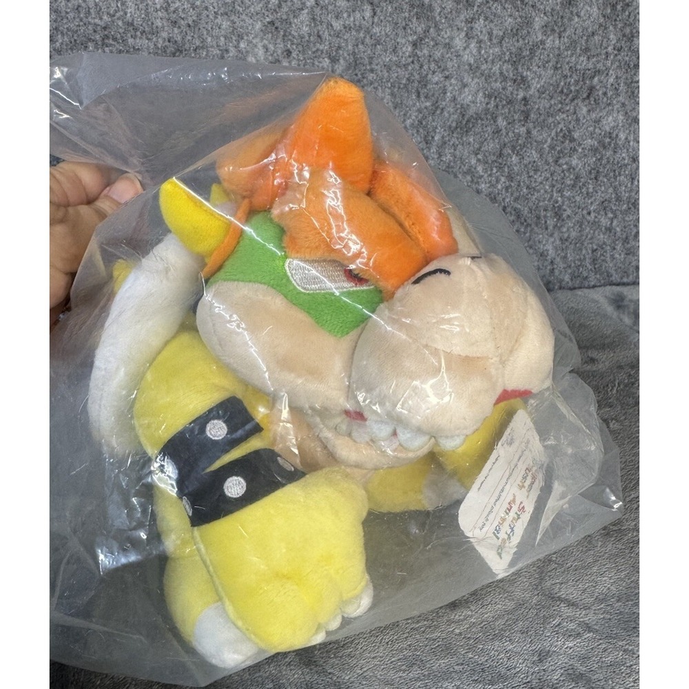 Nintendo Super Mario Bowser 10 inch Plush Stuffed Animal Character *New